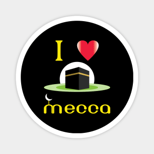 Mecca Kaaba Hajj gift-I love mecca kaaba hajj gift Magnet